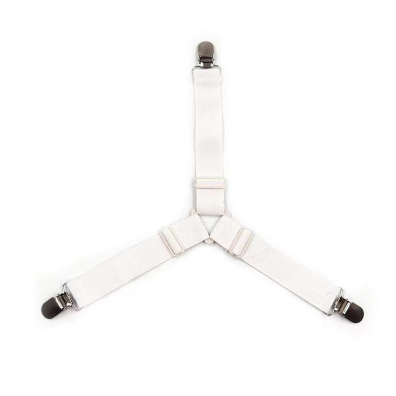 Держатель простыни, регулируемый, эластичный, 12 зажимов, фиксированный держатель, зажим для матраса, застежки, чехлы, одеяла, захваты, фиксирующий нескользящий ремень