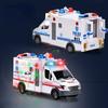 Electric Police Car Toy Children Open Police Car with Siren Car Electric Universal To Police Car Boy Gift