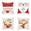 Christmas Themed Pillowcases Car Accessories Office Santa Claus Living Room Sofa Home Pillowcases