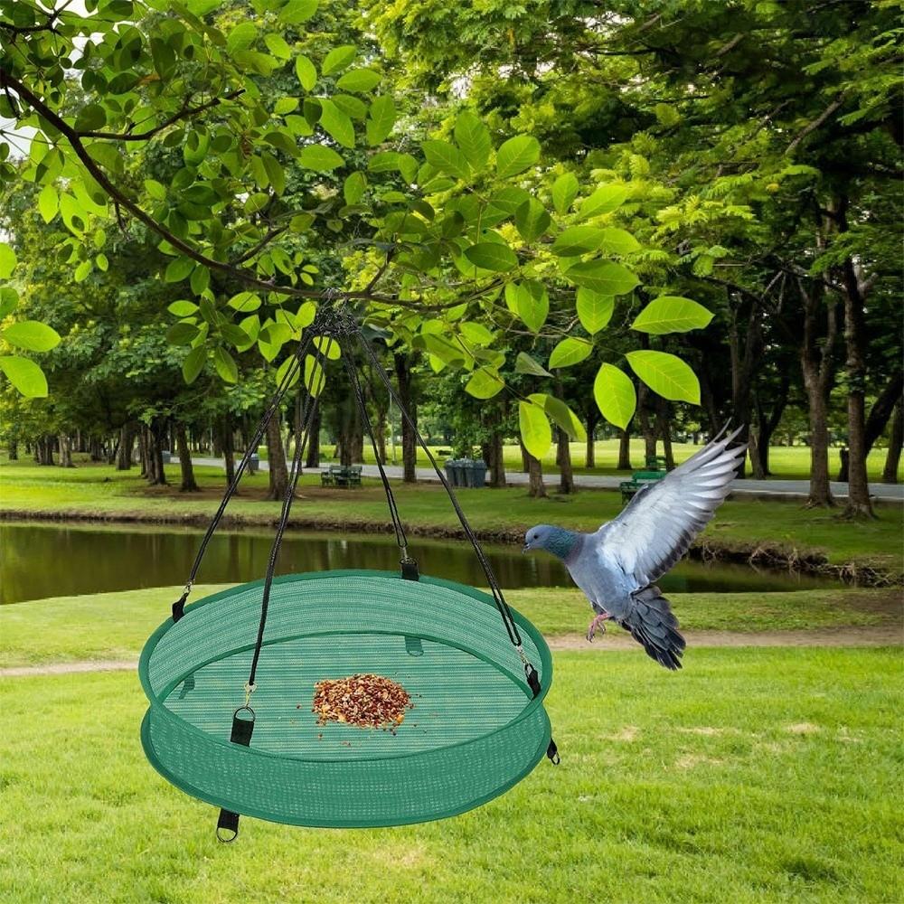 Heavy Duty Bird Seed Catcher Tray Practical Birdseed Hoop New Feeder Hanging Hoop  Backyard Birds