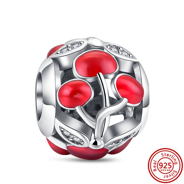 925 Silver Heart Christmas Hat Socks House Tree Apple Ice Crystal Snow Winter Beads Fit Original Charms Bracelet Jewelry