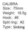 ZipBaits Calibra 75 Вибрационная тонущая приманка 337 (6290)