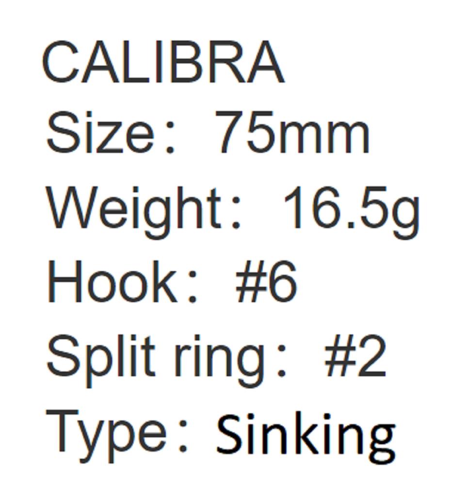 ZipBaits Calibra 75 Вибрационная тонущая приманка 337 (6290)