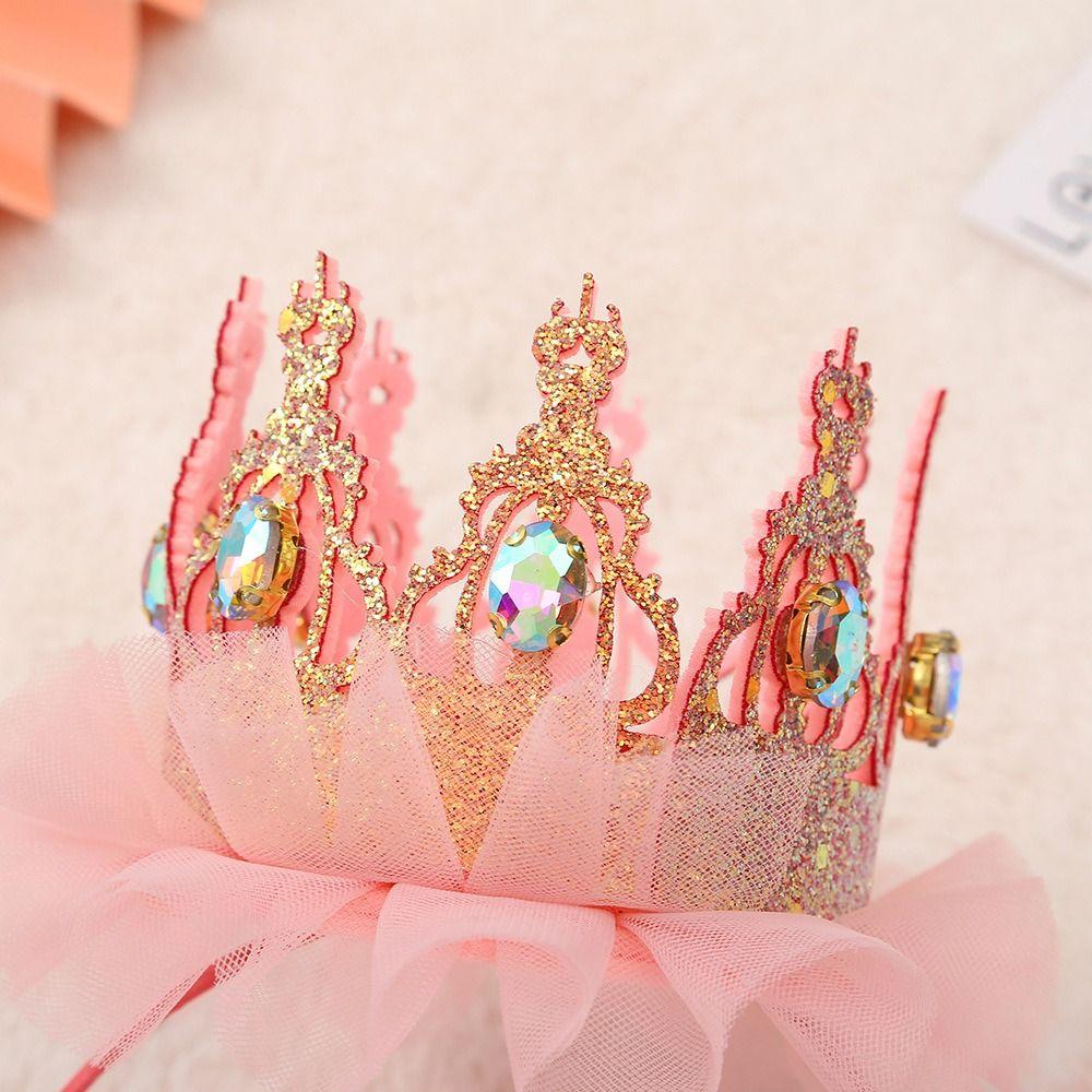 Mesh Headgear Hair Accessory Rhinestone Korean Style Headband Hair Hoop Girl Hair Band Headwear