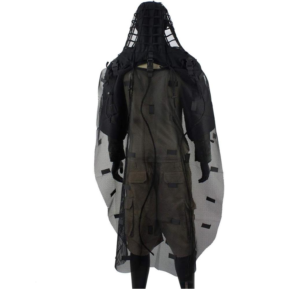 Основа для маскировочного костюма Ghillie, Пончо Ghillie, Камуфляжная база Ghillie для охоты, Маскировочный плащ Ghillie с капюшоном "Снайперская гадюка" для страйкбола и пейнтбола