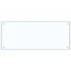 VidaXL Kitchen Backsplash Transparent 100x40 Cm Tempered Glass 249475