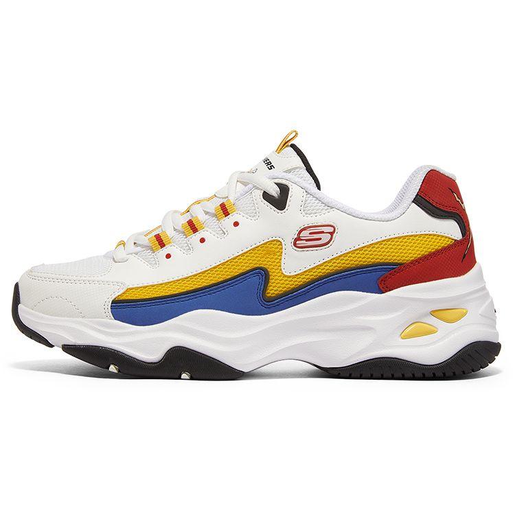 One Piece x Skechers D'LITES 4.0 Цвет Луффи Женские Низкие Папины Кроссовки 896033-WMLT