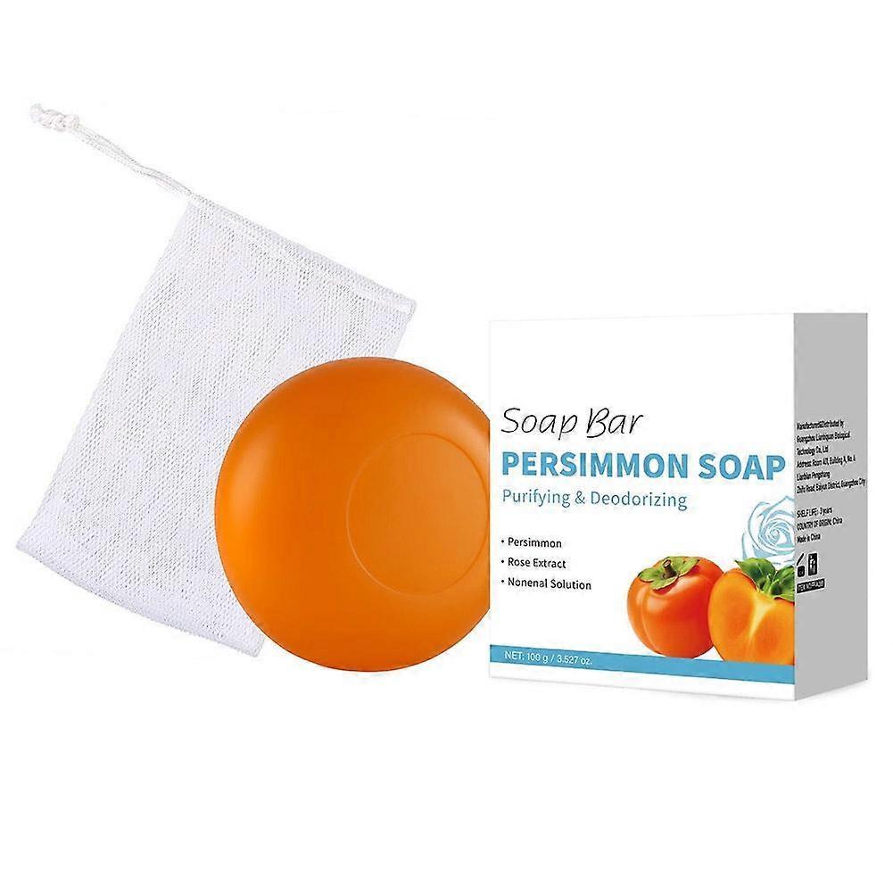 Persimmon Purification Deodorant Soap (Rose Scent) 100g