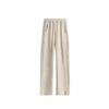 Women's Herringbone Fleece-Lined Wide-Leg Split Pants - Autumn/Winter 2025 Collection.