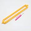 1Pc Knitting Loom DIY Craft Weaving Loom Plastic DIY Shawl Stitching Tool Scarves Maker Crochet Long Handle Weaving Tool