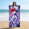 1 шт. Микрофибровое пляжное полотенце, Полотенце с принтом в стиле K-POP женской группы, Большое быстросохнущее пляжное покрывало без песка для взрослых женщин и мужчин,