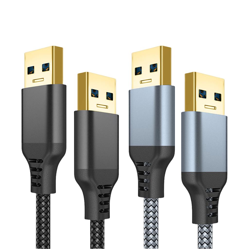 Прямая головка USB 3.0 Удлинительный кабель Поддержка 5 Гбит/с Передача данных Зарядка для USB-вентилятора/Клавиатур/Корпуса для жесткого диска