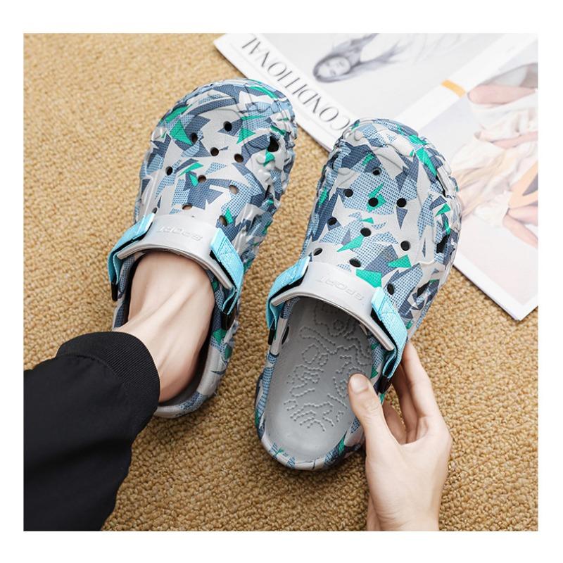 Slippers In Large Size, Slip Resistant Sandals for Outdoor Wear, Versatile, Lightweight, Sports and Leisure, Couple Beach Shoes