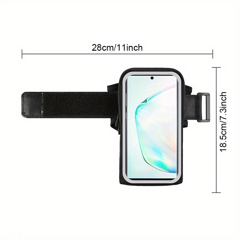HAISSKY Wristband Bags For iPhone 17 16 15 14 13 Pro Max 17 Air 16E 16 Plus Outdoor Cycling Fitnees Touch Screen Armband Pouch 6