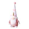 Pink Gnome Plush Dwarf Doll Home Table Ornaments Holiday Decorations