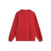 Li Ning Cny Wanshi Qingsong Series Zodiac Year New Year Cartoon Print Round Neck Free Pullover Casual Long Sleeve Sweatshirt AWDU763-2