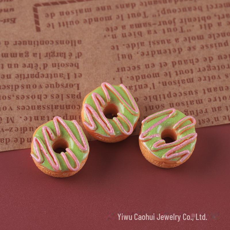 Имитация еды: Аксессуары из смолы для украшений в виде хлеба, торта, котенка, медведя, тоста и пончика