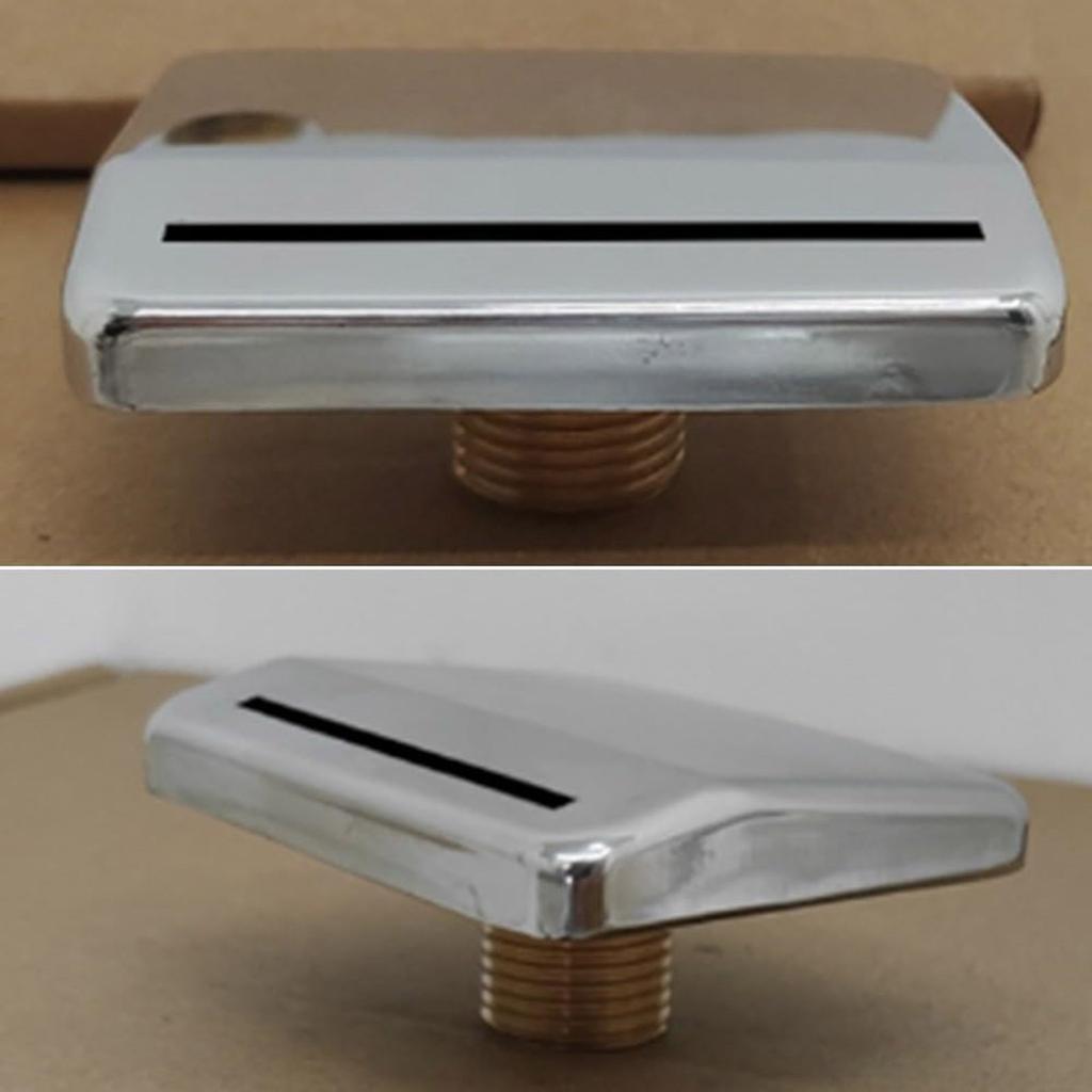 Нержавеющая сталь Бассейн Ванна Водопад Излив для ванны Настенный Водопад Выход воды Насадка Водопад для бассейна Фонтан