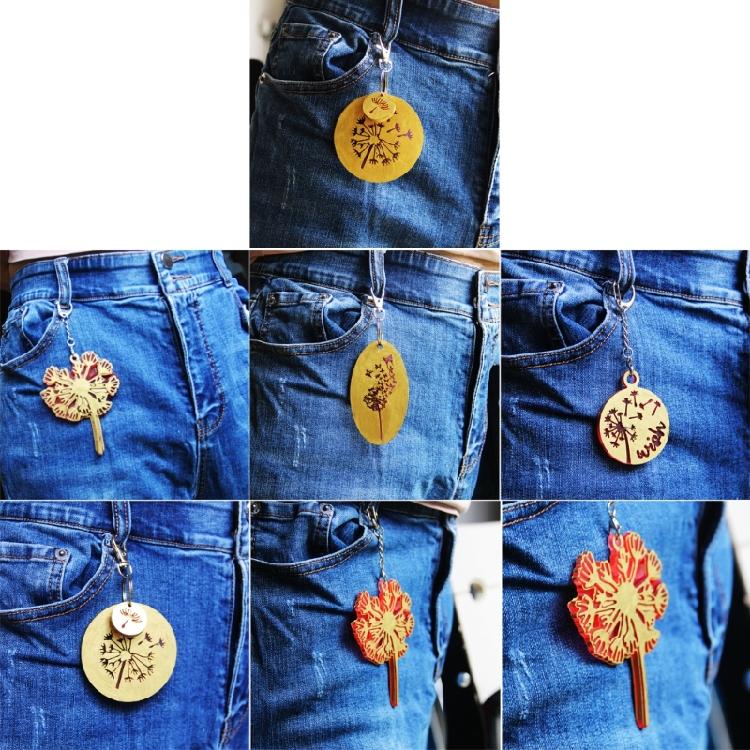 Soft Silicone Dandelions Craft Mold Flexible Dandelions Pendant Resin Mold for Bracelets and Hanging Decoration