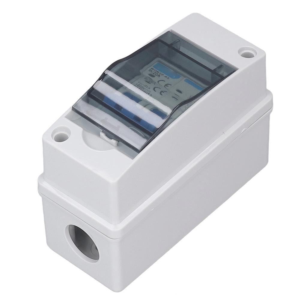 Circuit Breaker MCB PV Combiner Box Waterproof Disconnect Switch 1000V DC 20A with Distribution Box