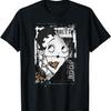 Betty Boop Distressed Punk Rock Vintage Stamp Poster Design T-Shirt