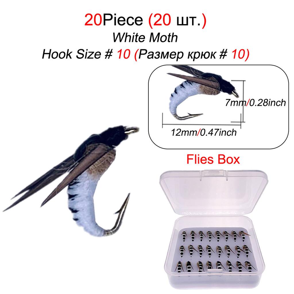 5/10/20/25 шт./кор. премиум-класса, искусственные насекомые, сухие мухи, приманка для рыбалки на форель