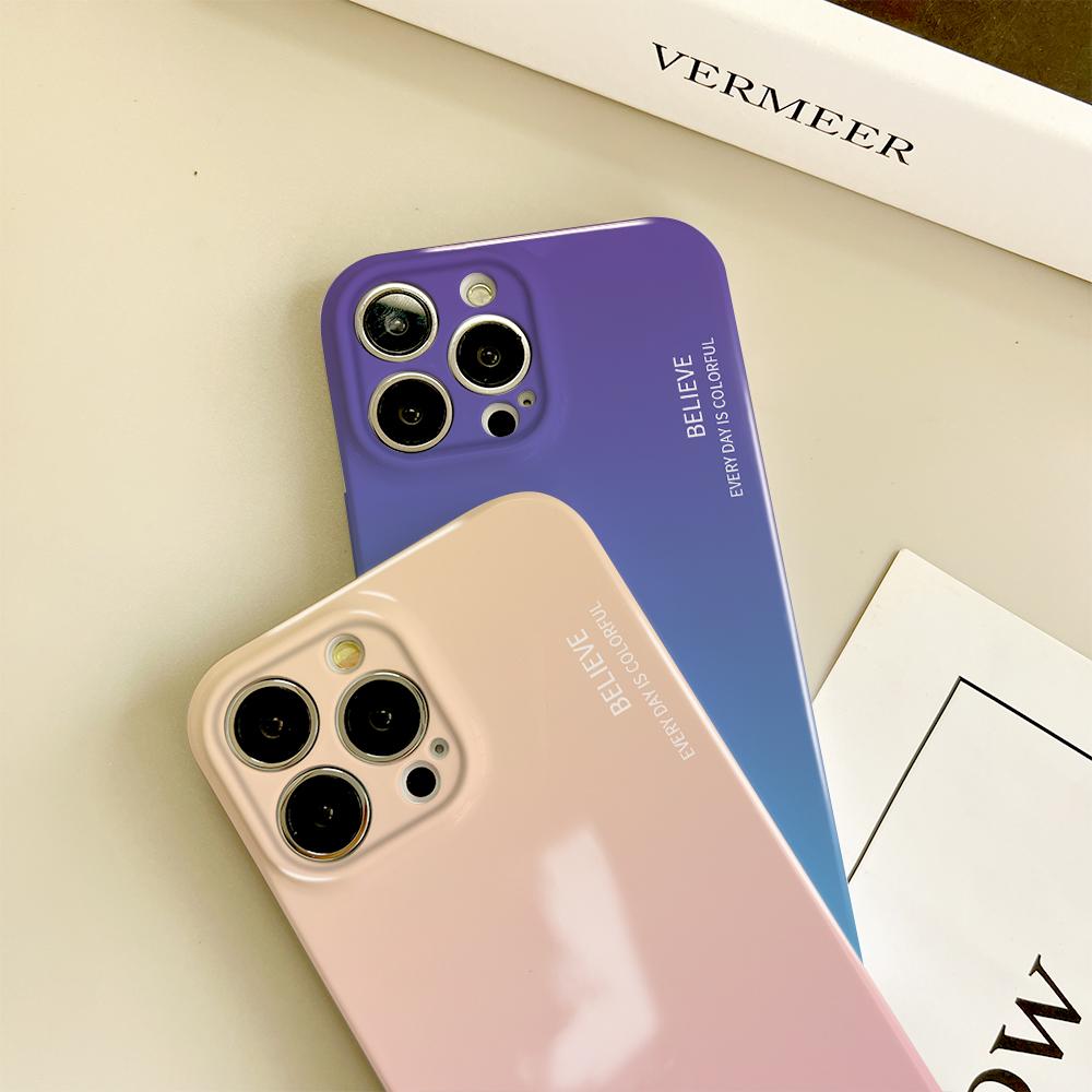 Универсальный пленочный чехол для телефона с мультяшным рисунком, твердый корпус, полное покрытие, противоударный защитный чехол для камеры