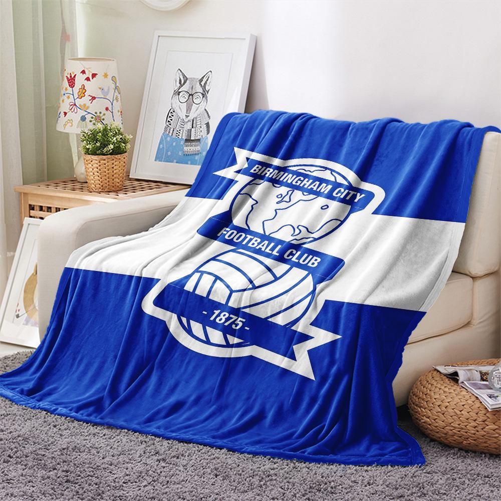 Birmingham City Flannel Blanket, High quality Comfortable for All Seasons, Home Decor, Warmth and Comfort
