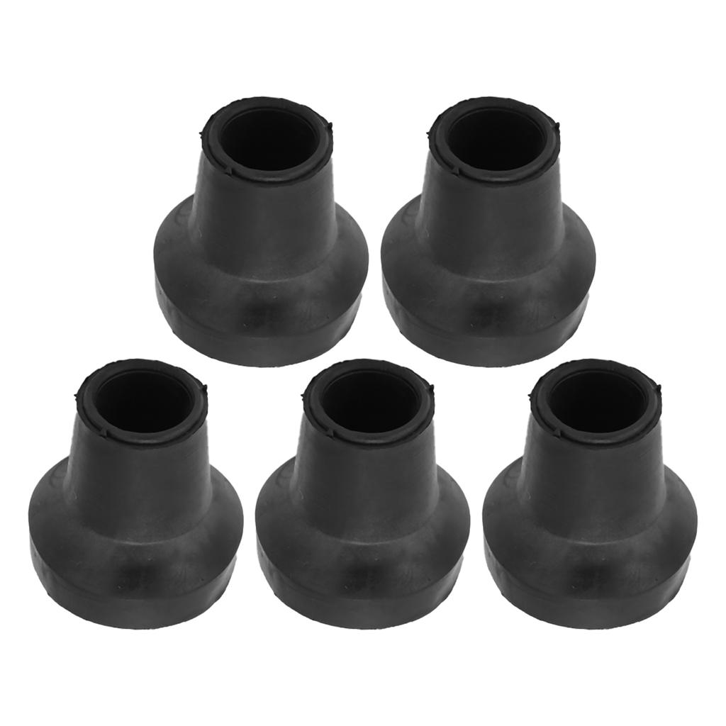 5 шт. наконечники для костылей 14 мм натуральный каучук противоскользящие хорошее сцепление нескользящие безопасные износостойкие прочные резиновые