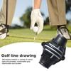 Пластиковый корпус маркера для гольф-мяча, вращение на 360 градусов, прицеливание, клипса для разметки, профессиональный маркер для рисования линий, портативный маркер с тремя линиями, гольф