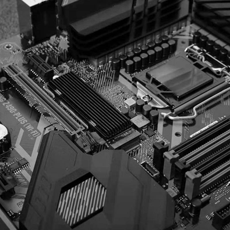 Анодированные алюминиевые радиаторы M.2 2280 SSD для улучшения теплоотвода и стабильной работы