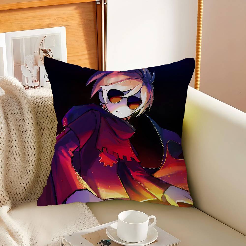 H-homestuck Мультяшная Офисная Подушка Наволочка Автомобильная Подушка Чехол 45X45СМ Поясничная Наволочка Диванная Наволочка