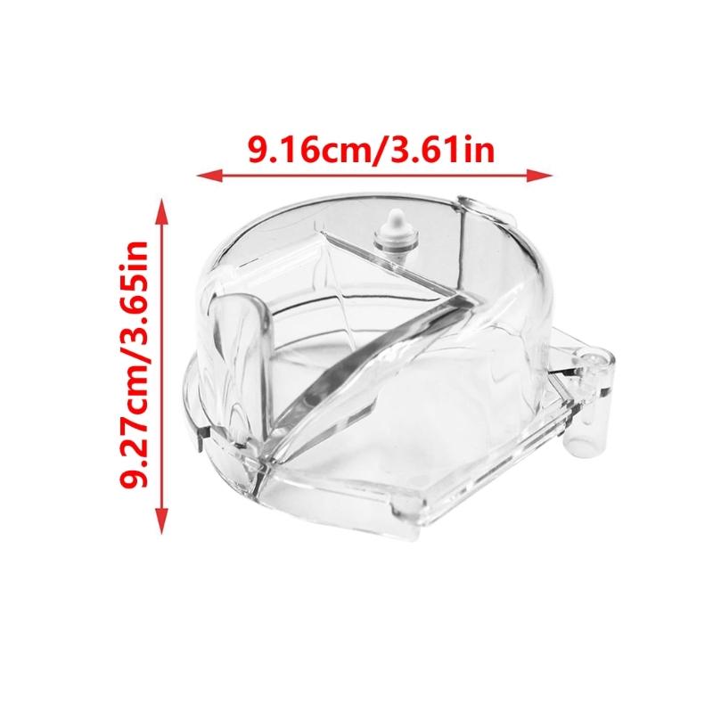 2 шт. Крышка для кофемолки Простая установка Крышка узла кофемолки Пластиковая крышка для кофе Подходит для бытовой техники