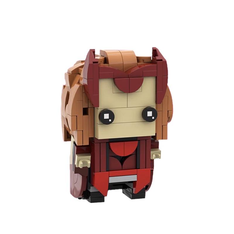Строительные блоки персонажей супергероев фильмов Brickheadz Building Blocks Детская сборная игрушка Игрушка для детей Подарок