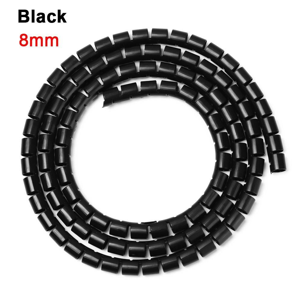 Spiral Cable Sleeve Cover Flexible Tube Line Organizer New Wrap Winding Cable