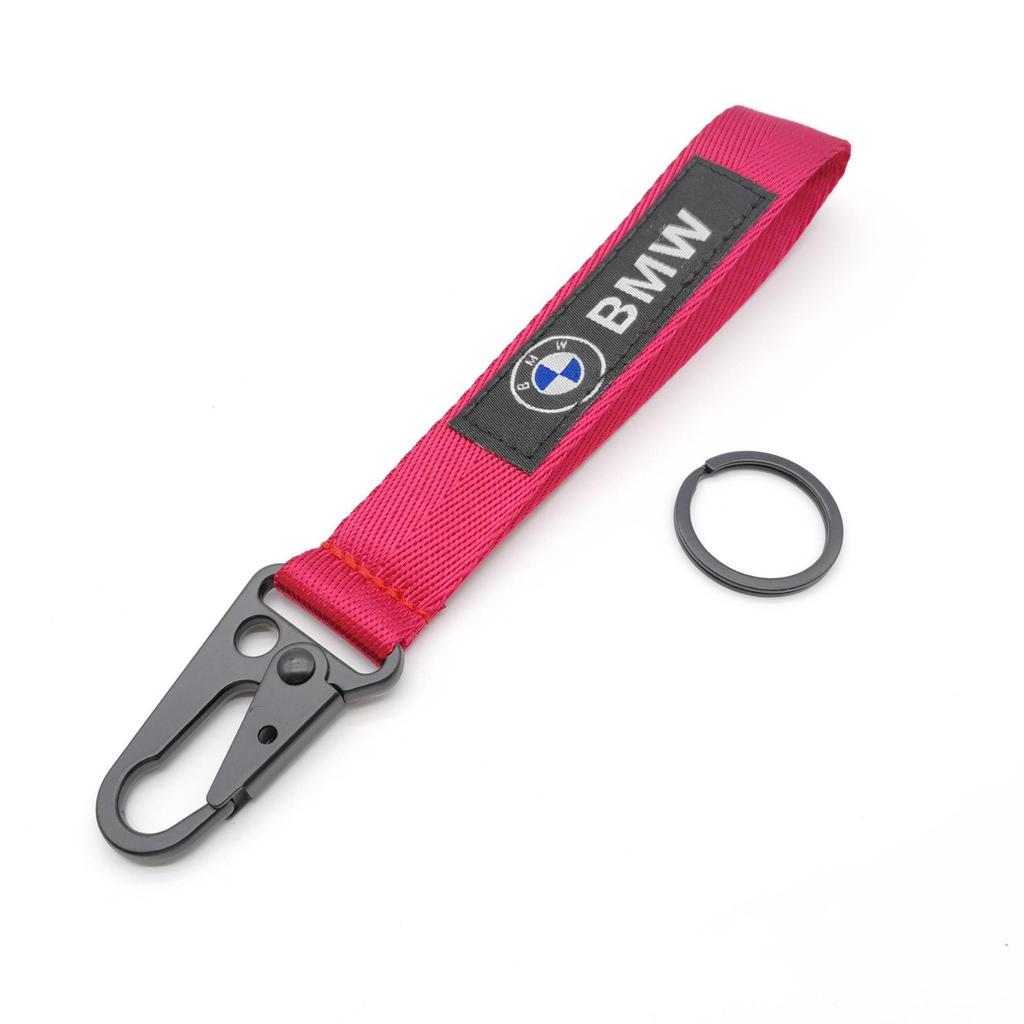 Car Emblem Keychain Rings Nylon Lanyard Pendant Keyring Decoration Gifts For BMW E39 F30 F20 E60 E90 E46 G30 E87 E70 E53 X3 X5 X lcqk69