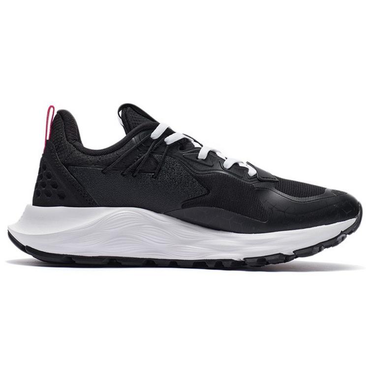 Li Ning Cloud Shield PLUS Низкие Беговые Кроссовки Женские Черные AGLR232-2