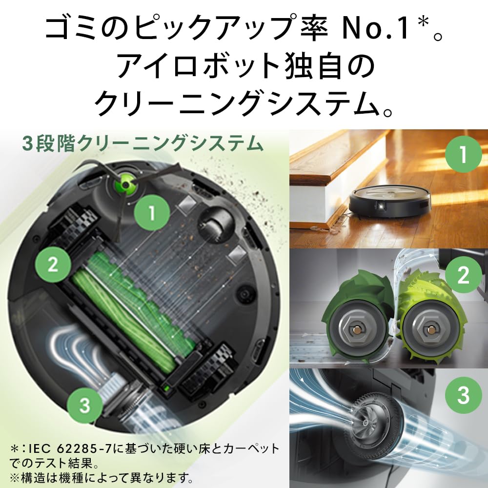 IRobot Roomba Robot Vacuum Cleaner for Carpets IRobot Avoids Obstacles Object Recognition Automatic Garbage Collection Compatible Mapping Automatic
