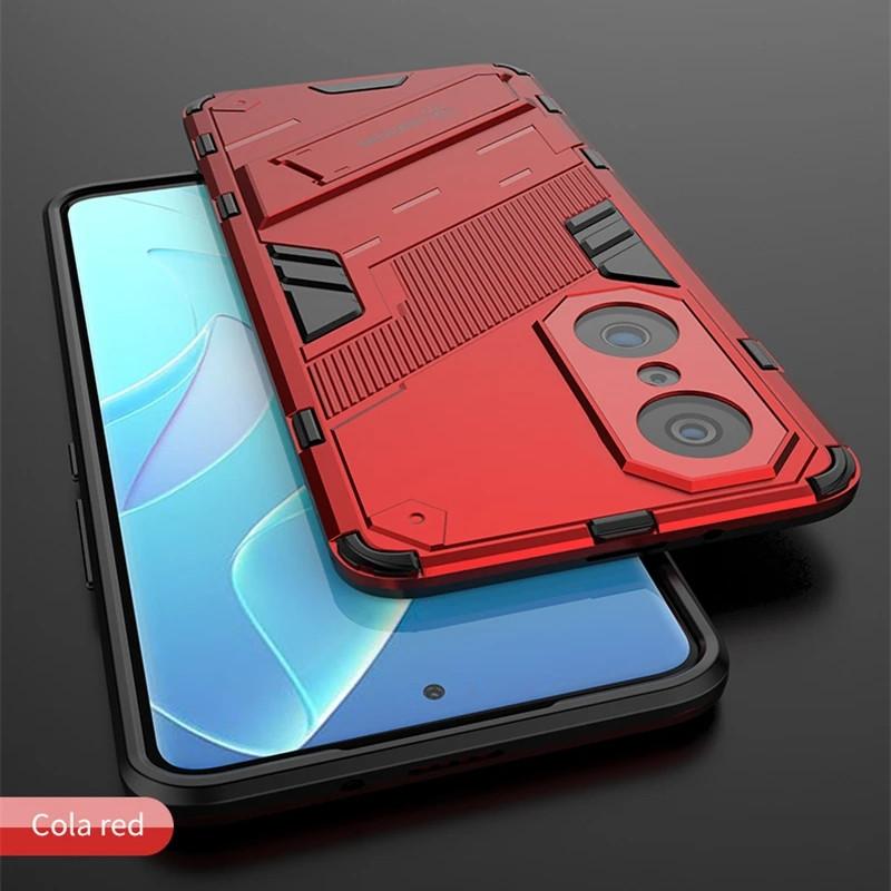 Rugged Armor Shockproof Phone Case For Huawei Nova 9 11 SE 12 Honor 50 70 90 100 Pro Hidden Holder Stand Back Cover