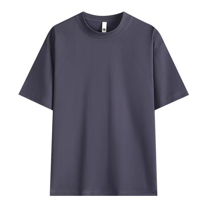 Новая мужская футболка Sorona Cool Antibacterial Quick-Dry UV Protection Single Color с коротким рукавом 250 г