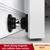 Магнитный дверной упор из нержавеющей стали, без сверления, ветрозащитный, настенный, напольный, держатель двери, дверная фурнитура