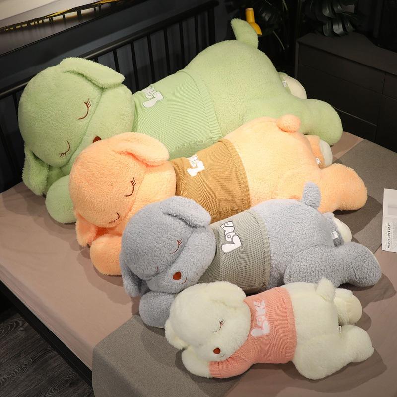 Большой свитер Собака Подушка Плюшевая игрушка Кукла Большая собака Кукла Девочка Спящая Успокаивающая кукла