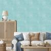 Stars Wallpaper Turquoise and Celadon for Living Room and Bedroom 50x1000