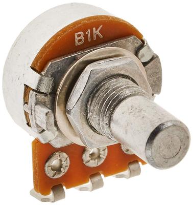 Детали эффектора переменного сопротивления Alpha Denshi 16 мм, кривая B 1 кОм, 2 шт. [Alpha] TAE-VRP16-B1k-2p