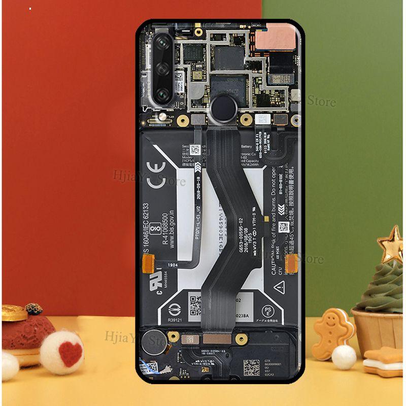 Плата материнской платы Для Huawei Y5P Y6P Y7A 2020 Y3 II Y5 Y6 Y9 Y7 Prime 2018 2017 2019 Nova 3i 5T Чехол для телефона