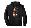 Snowman Christmas Motif Art Family Snowman Hoodie X-mas