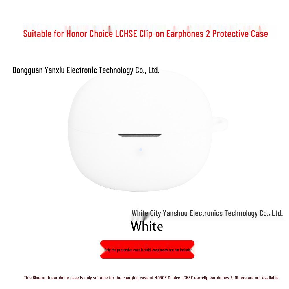 Soft Protective Case for Honor Choice HONOR LCHSE Ear Clip 2 Bluetooth Earphones