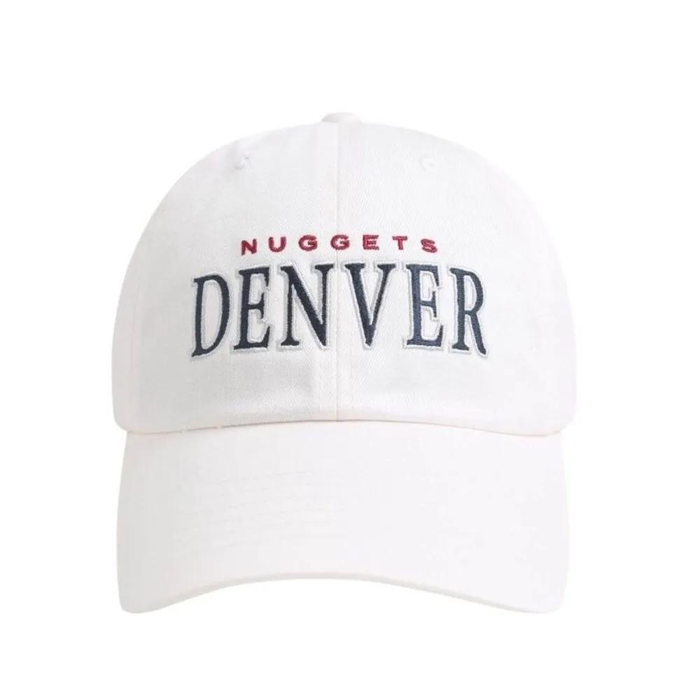 Унисекс Двухцветная бейсболка Denver Nuggets с вышивкой (N255AP272P)