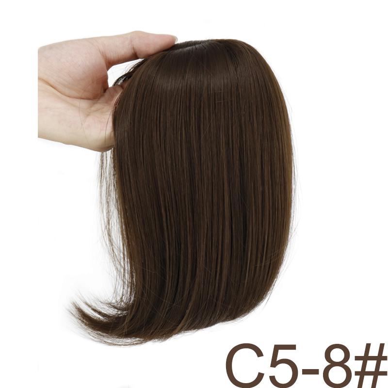 MERISIHAIR Женские прямые волосы, парики, закрывающие выпадение волос на заколке на макушке, наращивание волос из натурального синтетического волокна