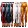 Melody V Shaped Waistband Leggings X Cross Leggings Sexy Leather Leggings Faux Leather Pants Winter